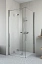 Душевая дверь Radaway Essenza New KDJ-B 90L, 90 х 200 см, стекло прозрачное, профиль хром, левая, 385082-01-01L
