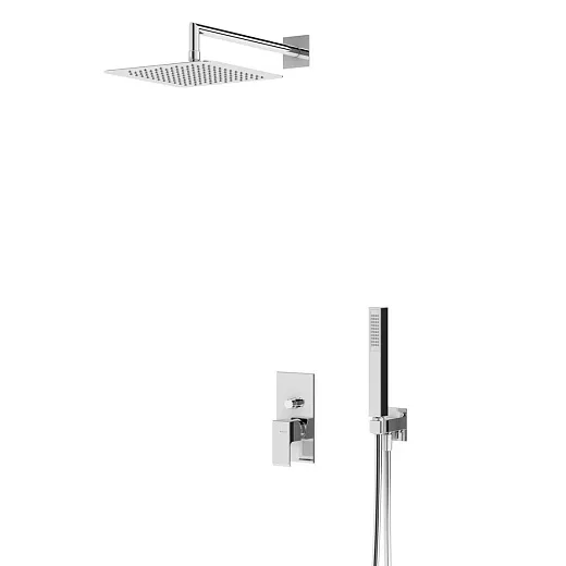 Душевая система Bruma Linea 1827608CR Chrome скрытого монтажа хром глянцевый