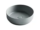 Умывальник Ceramicanova Element CN6022MH 39х39х12см накладной круглый без перелива, CN6022MH
