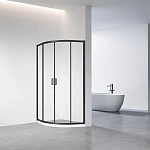 Душевой уголок Veconi Rovigo RV-01B 90x90 прозрачные стекла