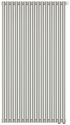 Радиатор стальной трубчатый Сунержа Эстет-11 EU50, ширина 70 см, высота 120 см, 15 секций, нижнее подключение левое EU50/правое EU50, хром, 00-0312-1215