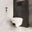 Подвесной унитаз VitrA S10 безободковый SpinFlush санитарный фарфор, антибактериальное покрытие Hygiene, белый, 7855B003-0075