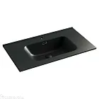 Умывальник Ceramicanova Element 80х46см черный матовый, CN7005MB сантехфарфор