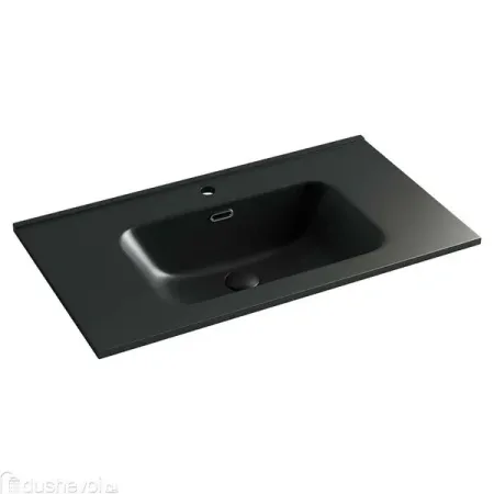 Умывальник Ceramicanova Element 80х46см черный матовый, CN7005MB сантехфарфор