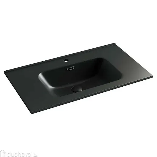Умывальник Ceramicanova Element 80х46см черный матовый, CN7005MB сантехфарфор