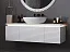 Умывальник Belux Диего Д-700 70 мебельный solid surface белый матовый, 4810924284235