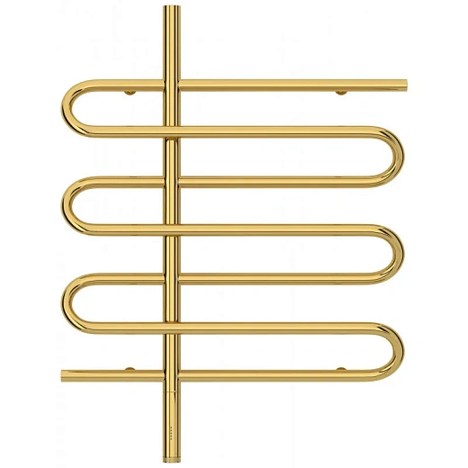 Полотенцесушитель электрический Сунержа Эпатаж 3.0, высота 80 см, ширина 60 см, диммер слева/справа, цвет золото, 03-5850-8060/03-5851-8060