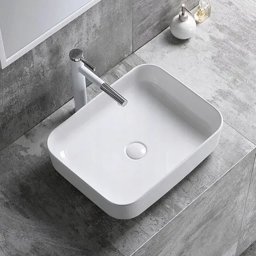 Умывальник Rea Demi Slim 50,8x38,7 белый