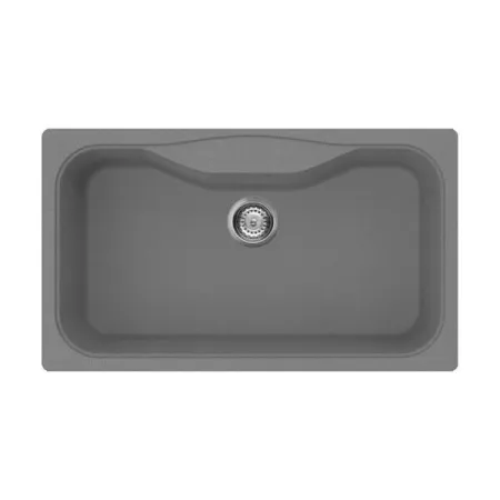 Кухонная мойка Omoikiri Maru 86-GR Tetogranit/leningrad grey