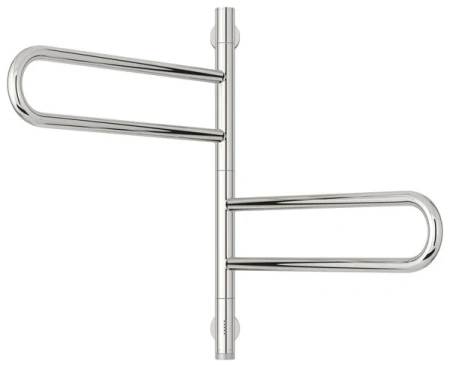 Полотенцесушитель электрический Сунержа Парео 4.0, 600x550, 2 поворотные секции, хром, 00-0823-0567