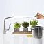 Смеситель для кухни Hansgrohe Metris с выдвижным изливом 240, хром