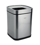 Ведро для мусора 9 л Bemeta Hotel 137115225 24 x 24 x 34 см, хром матовый Ведро для мусора 9 л Bemeta Hotel 137115225 24 x 24 x 34 см, хром матовый