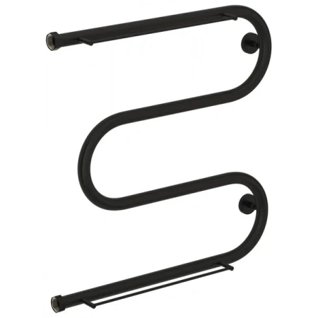 Полотенцесушитель водяной Сунержа М-образный+ 31-4008-6060, 600x600, с 2 полками, цвет матовый черный Полотенцесушитель водяной Сунержа М-образный+ 31-4008-6060, 600x600, с 2 полками, цвет матовый черный