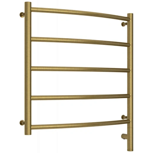 Полотенцесушитель электрический Сунержа Галант 3.0, высота 60 см, ширина 60 см, диммер слева/справа, цвет состаренная латунь, 051-5800-6060/051-5801-6060