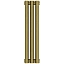 Радиатор трубчатый Сунержа Эстет-1, 3 секции, ширина 13,5 см, высота 50 см, боковое подключение, цвет состаренная бронза, 05-0301-5003