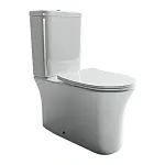 Напольный унитаз Ceramicanova Star Rimless CN1904 безободковый, с сиденьем Soft Close, сантехфарфор