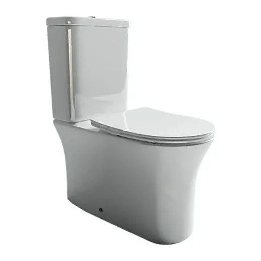 Напольный унитаз Ceramicanova Star Rimless CN1904 безободковый, с сиденьем Soft Close, сантехфарфор