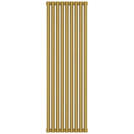 Радиатор трубчатый Сунержа Эстет-00, 9 секций, боковое подключение, цвет золото, 03-0332-1209