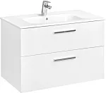 Тумба с умыв. Roca Victoria 80см 857470806 + 32799C000 бел.глян.