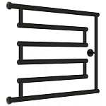 Полотенцесушитель водяной Сунержа High-Tech L+ 31-4052-5065, 650x500, цвет матовый чёрный