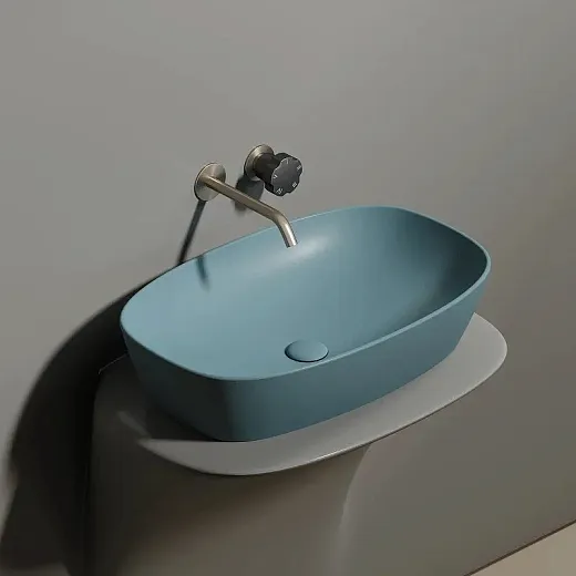 Умывальник Ceramicanova Element CN6049MLG 60см сантехфарфор зеленый матовый, CN6049MLG