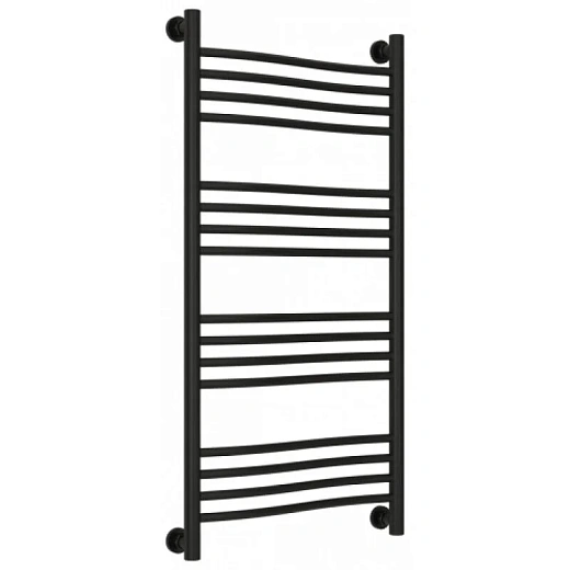 Полотенцесушитель водяной Сунержа Флюид+ 31-0222-1050, 1000x500, цвет матовый черный