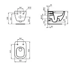 Унитаз подвесной Ideal Standard TESI, T4932V3