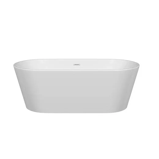 Ванна акриловая Sancos 170 х 80 см, овальная, белый, FB01