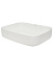 AQM5010MW Раковина накладная AQUAme прямоугольная, цвет белый матовый. 500x390x140