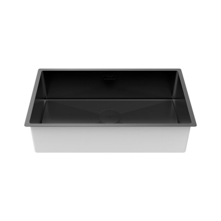 Кухонная мойка Paulmark Next 74 Uni PM217444-MBN чёрная матовая