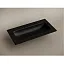 Умывальник Ceramicanova Grace CN7019MBWx 91см сантехфарфор черный матовый (без отв.), CN7019MBWx