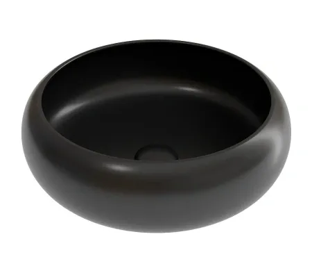 Раковина Ceramicanova Element CN6050MB, 36 см, сантехфарфор, цвет черный матовый