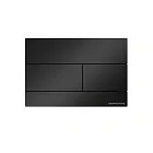 Клавиша смыва Ceramicanova Balance Rect CN12-004MB, механическая, цвет черный матовый