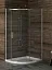 Душевой уголок New Trendy NEW KOMFORT (стекло графит) 100x80x195 (var 1)