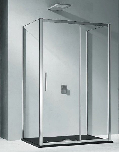 Душевая дверь Good Door COFE WTW (хром) 130x190