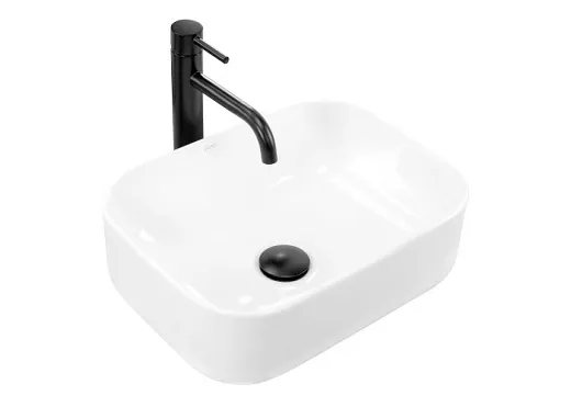 Умывальник Rea Demi Mini White 40,5х31 белый, REA-U5064