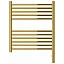 Полотенцесушитель электрический Сунержа Богема 3.0, высота 60 см, ширина 50 см, диммер слева/справа, цвет золото, 03-5804-6050/03-5805-6050