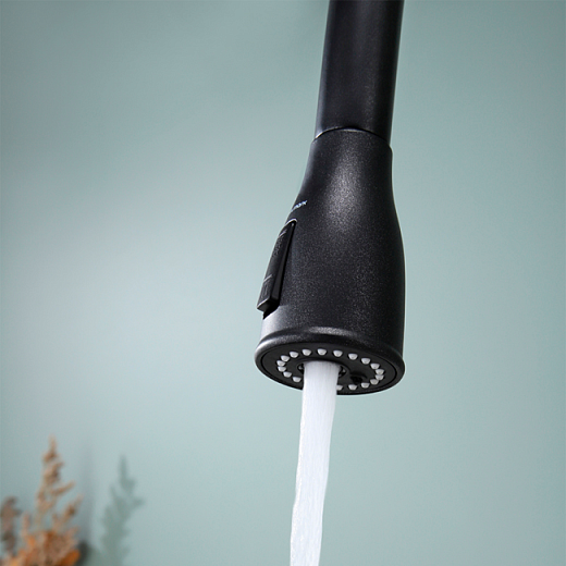 Смеситель PAULMARK LANGE La214212-418 (черный/черный металлик) Смеситель PAULMARK LANGE La214212-418 (черный/черный металлик)