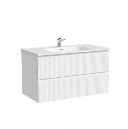 Тумба под раковину Sancos Snob T SNT90W, 90 см подвесная, Bianco