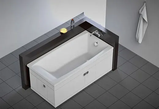 Ванна из искусственного камня Belux Импульс ВИ-1700, 170 х 75 см, белая, 4810924188533