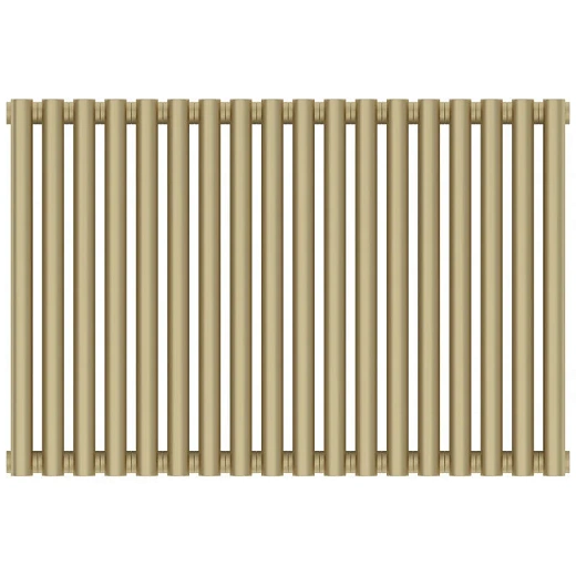 Радиатор отопления Сунержа Эстет-11, 18 секций, боковое подключение, цвет матовая шампань, 022-0302-5018