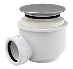 Сифон для душевого поддона Alcaplast A47CR d60, хром