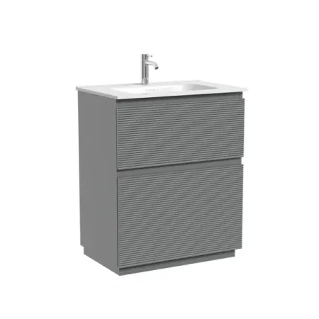 Тумба под раковину Sancos Folk Floor FL70FES, 70 см, напольная, ergraut soft