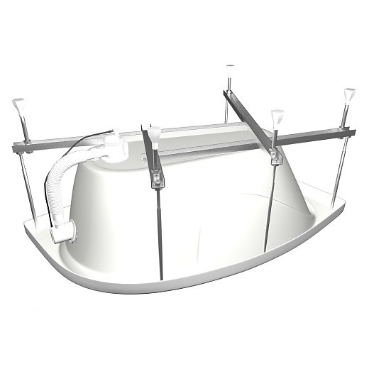 Ванна акриловая Тритон Изабель New 170х100 (левая)