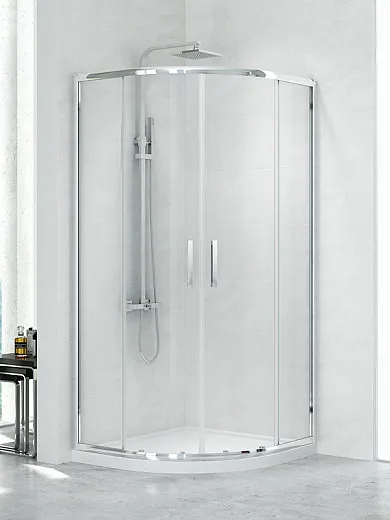 Душевой уголок New Trendy NEW PRAKTIC 80x80x195 (var 2)