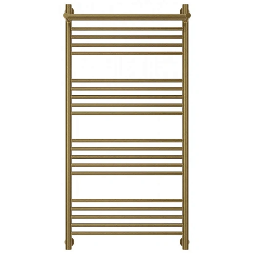 Полотенцесушитель водяной Сунержа Богема+, 1200x600, с полкой, цвет состаренная бронза, 05-0223-1260