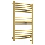Полотенцесушитель электрический Сунержа Богема 3.0, высота 80 см, ширина 50 см, диммер слева/справа, цвет золото, 03-5802-8050/03-5803-8050