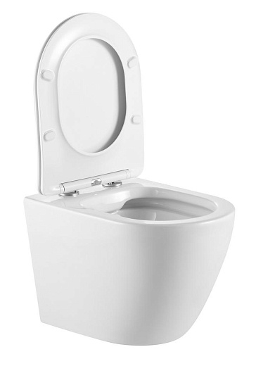 Унитаз подвесной Triton-Pro Verso VO-1832 52x36,5 сиденье Duroplast, SoftClose Унитаз подвесной Triton-Pro Verso VO-1832 52x36,5 сиденье Duroplast, SoftClose