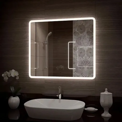 Зеркало Continent Demure Led 800х700 ЗЛП3372 с бесконтактным сенсором