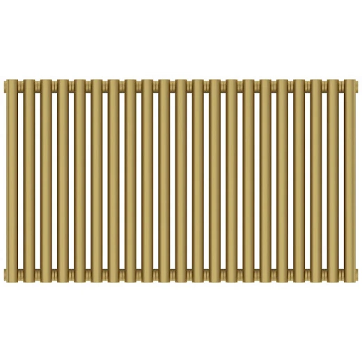 Радиатор трубчатый Сунержа Эстет-00, 21 секция, боковое подключение, цвет матовое золото, 032-0332-5021